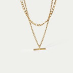 The Sovereign Toggle Chain & Earring Set