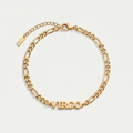 The Custom Zodiac Identity Figaro Chain | 2-in-1 Bracelet & Anklet