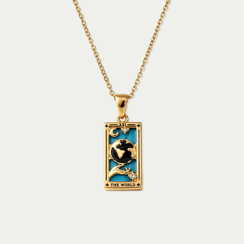 The Arcana Tarot Card Necklace