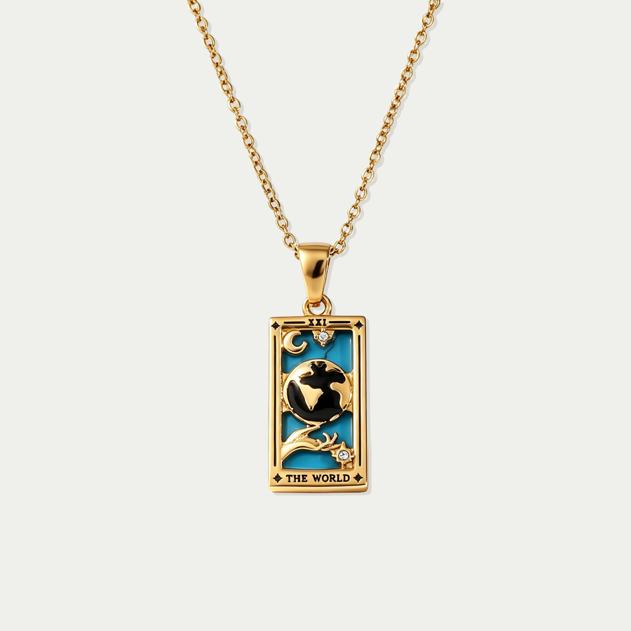 The Arcana Tarot Card Necklace