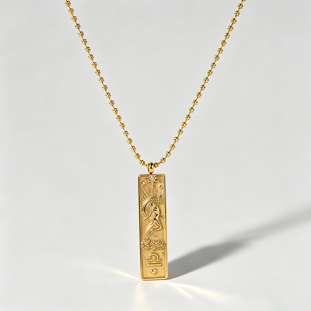 The Zodiac Arcana Tarot Necklace | 18K Gold Plated Cosmic Talisman