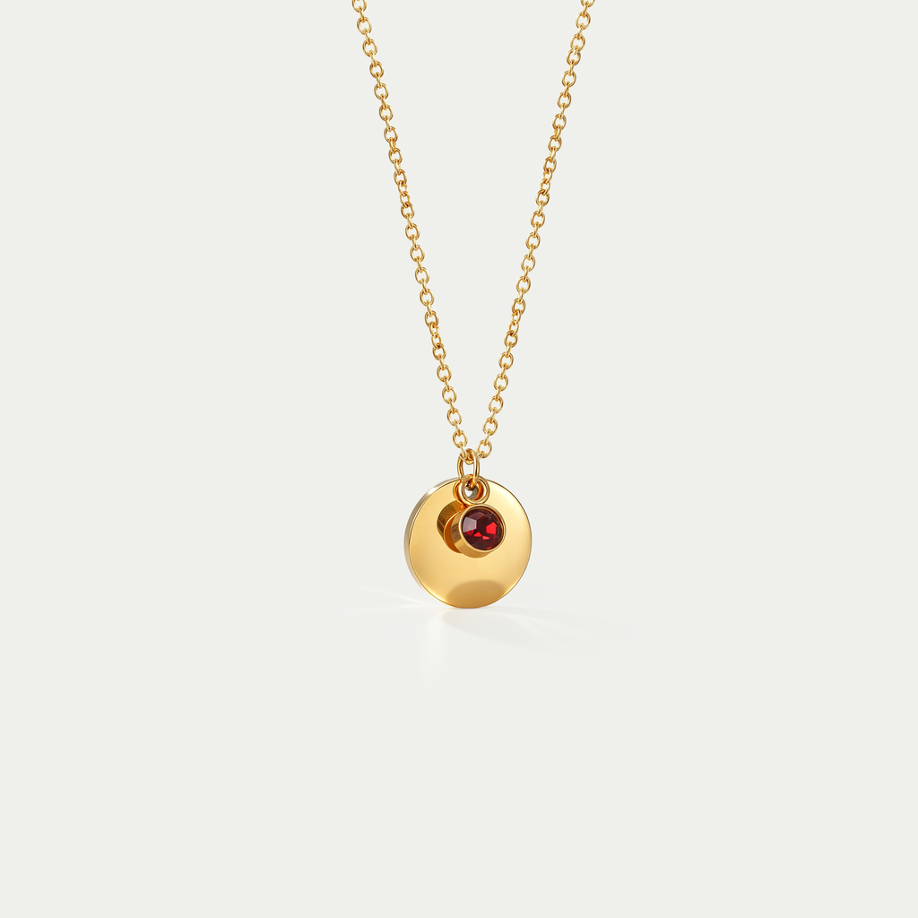 The Legacy Name & Birthstone Pendant