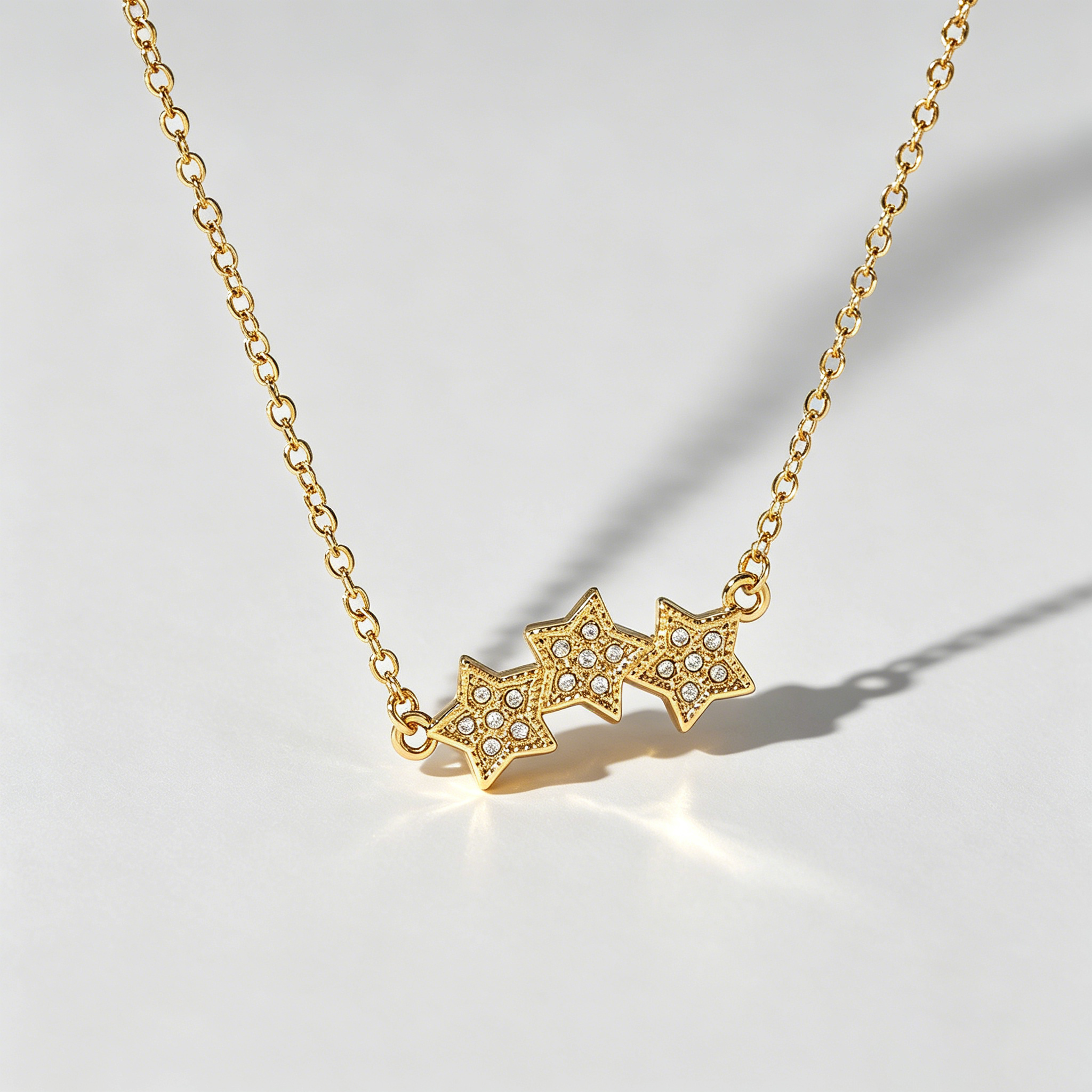 The Selene & Stella Celestial Necklace | 18K Gold Plated Colorful Cosmic Piece