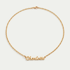 The Classic Script Custom Nameplate
