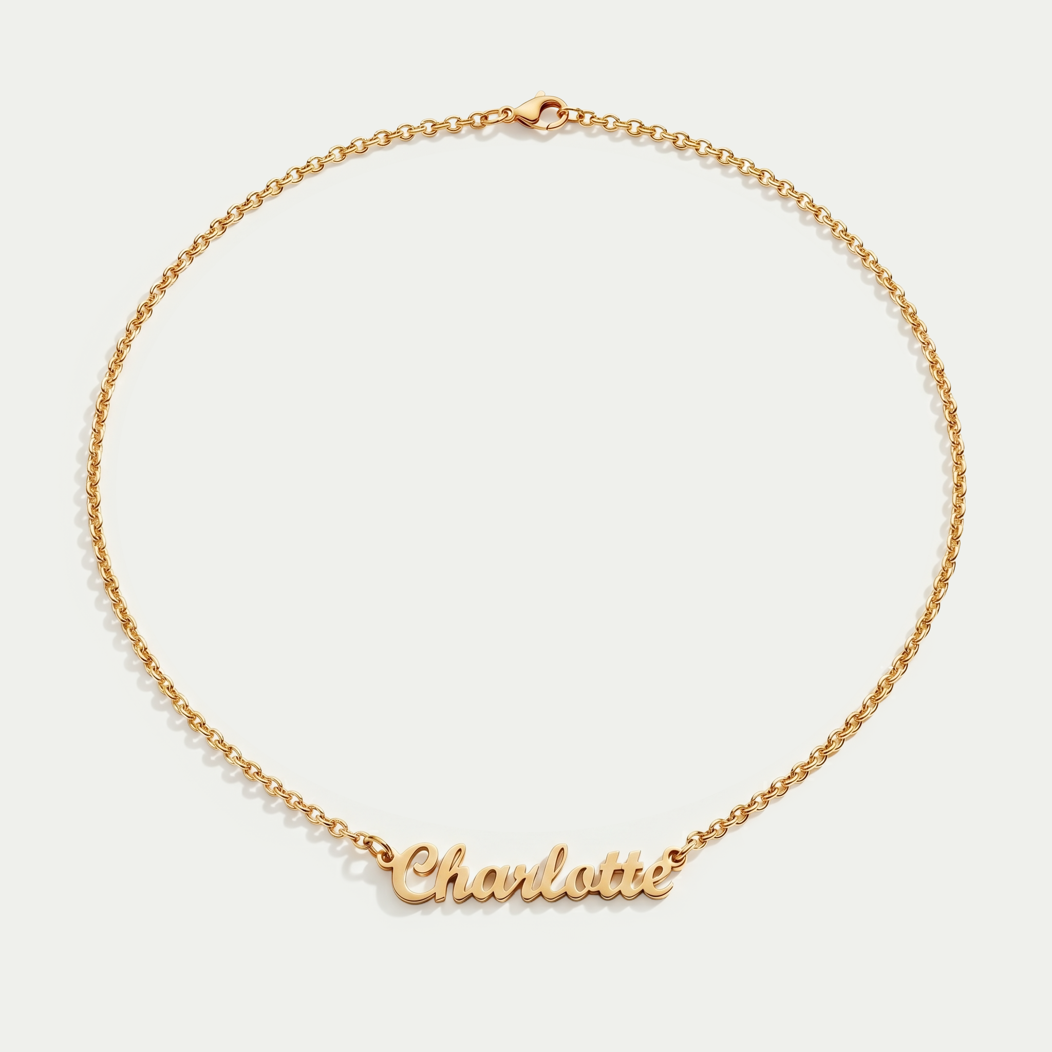 The Classic Script Custom Nameplate