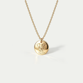 The Companion Pet Portrait Necklace | 18K Gold Plated Personalized Keepsake