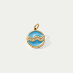 The Arcana Enamel Zodiac Medal