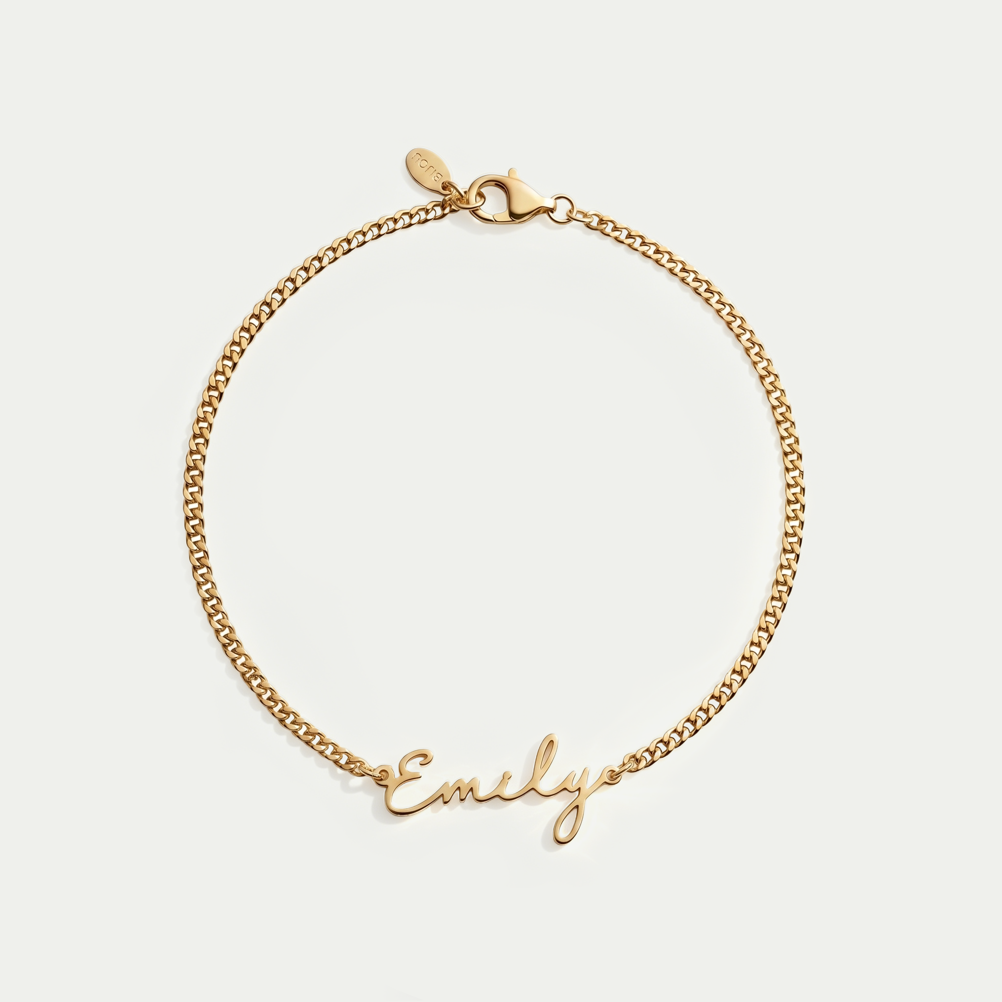The Minimalist Engraved Name Bangle