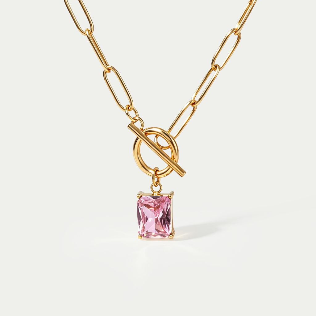 The  Heritage Birthstone Toggle Necklace
