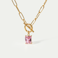 The  Heritage Birthstone Toggle Necklace