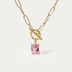 The  Heritage Birthstone Toggle Necklace