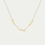 The Intertwined Multi-Name Necklace