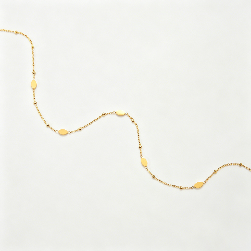 Astra Marquis Cubic Zirconia Layering Chain Necklace - 18K Gold Plated