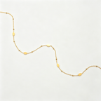 Astra Marquis Cubic Zirconia Layering Chain Necklace - 18K Gold Plated