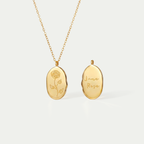 The Botanical Month Flower Pendant Necklace