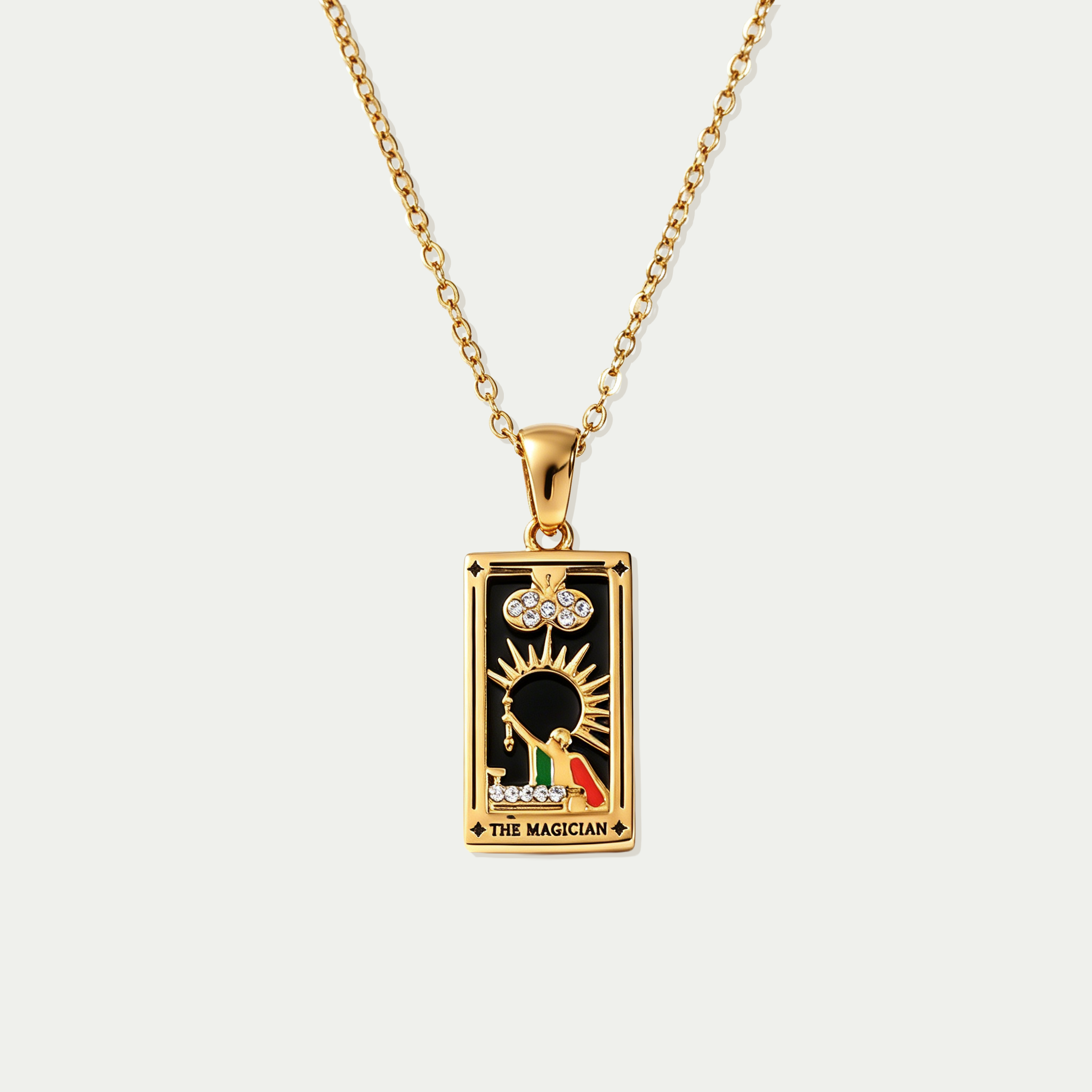 The Arcana Tarot Card Necklace