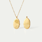 The Botanical Month Flower Pendant Necklace
