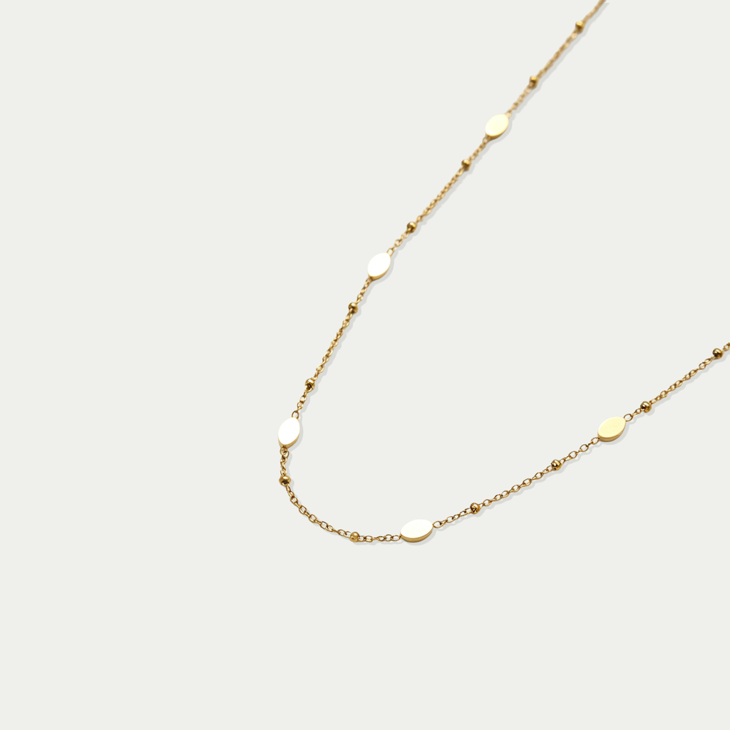 Astra Marquis Cubic Zirconia Layering Chain Necklace - 18K Gold Plated