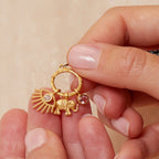 Astar Vintage Talisman Pendant Only | 18K Gold Plated PVD Waterproof DIY Charm for Living Clasp
