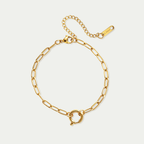 The Spring Clasp Paperclip Chain Bracelet
