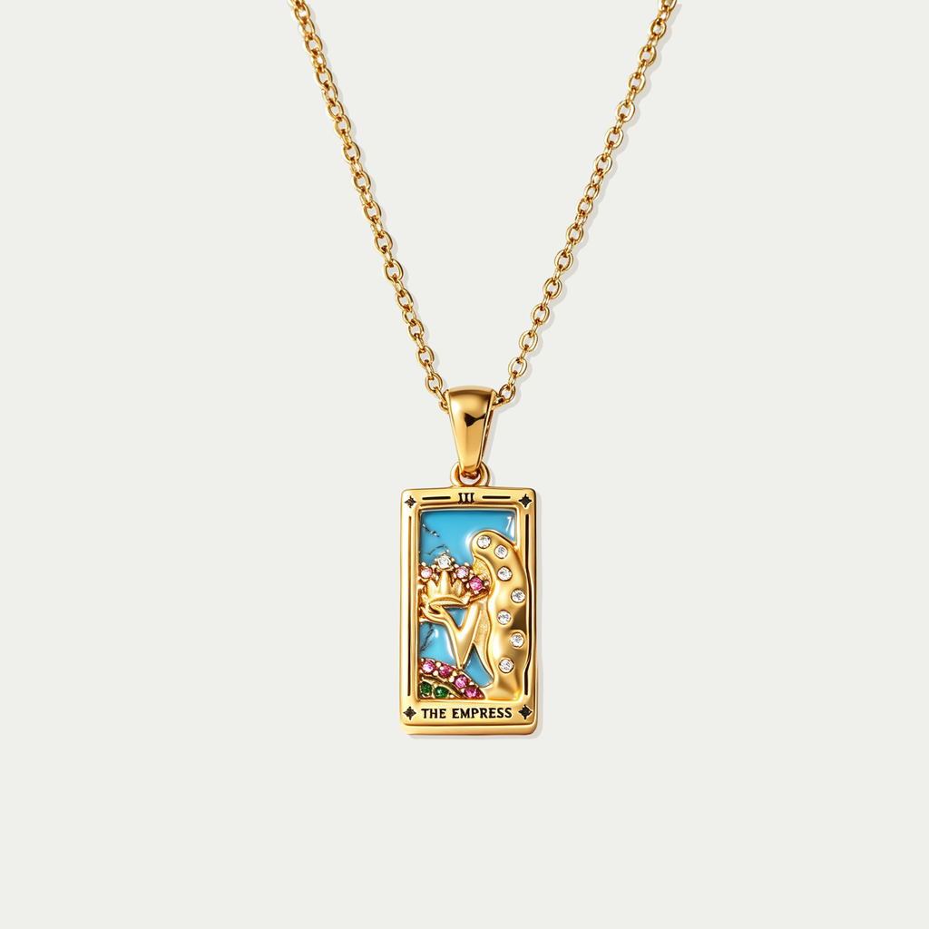 The Arcana Tarot Card Necklace