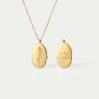 The Botanical Month Flower Pendant Necklace