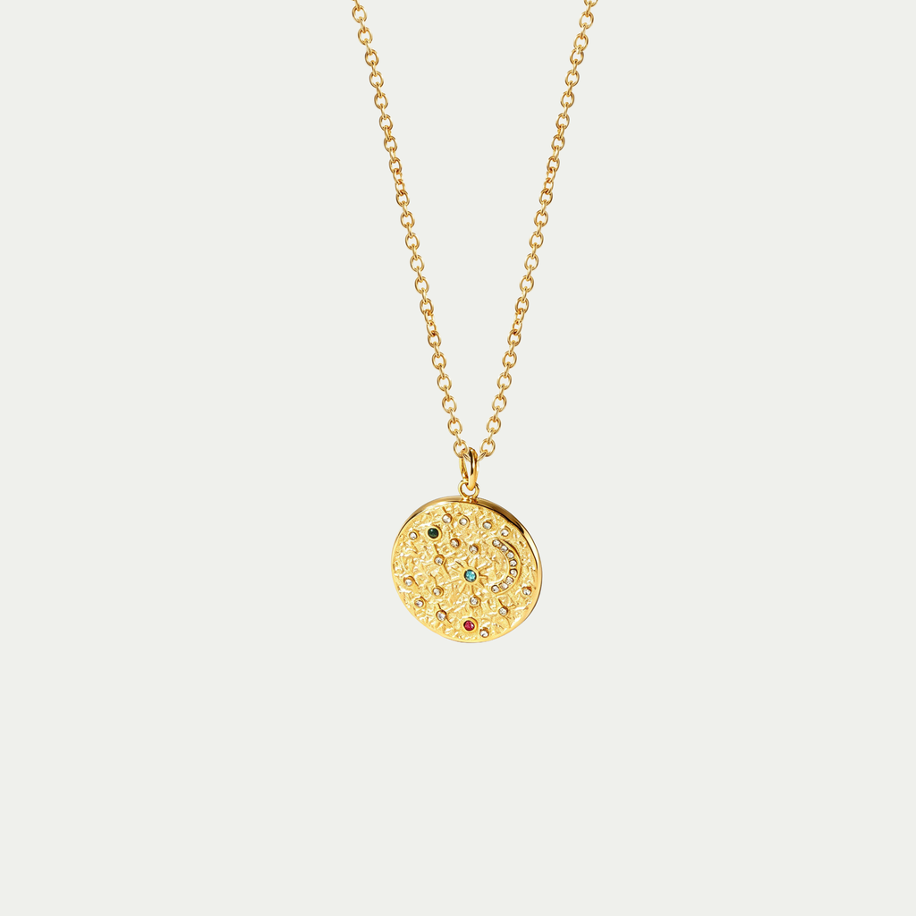The Midnight Cosmos Moon & Star Chain