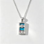 The Arcana Tarot Card Necklace | Vintage 18K Gold Plated Talisman