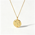 The Selene & Stella Celestial Necklace | 18K Gold Plated Colorful Cosmic Piece