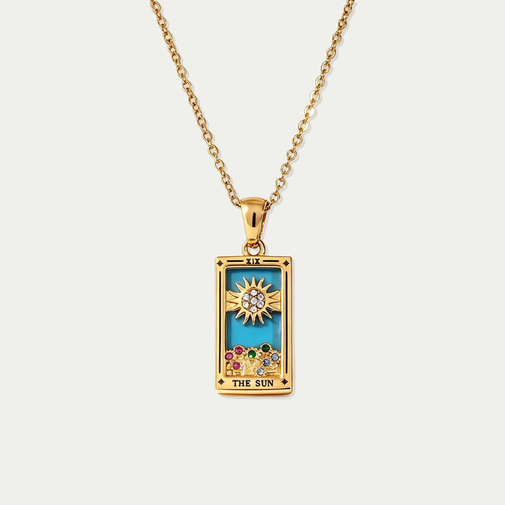 The Arcana Tarot Card Necklace