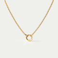 The Spring Clasp O-Pin Chain Necklace