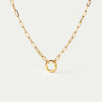 The Spring Clasp O-Pin Chain Necklace