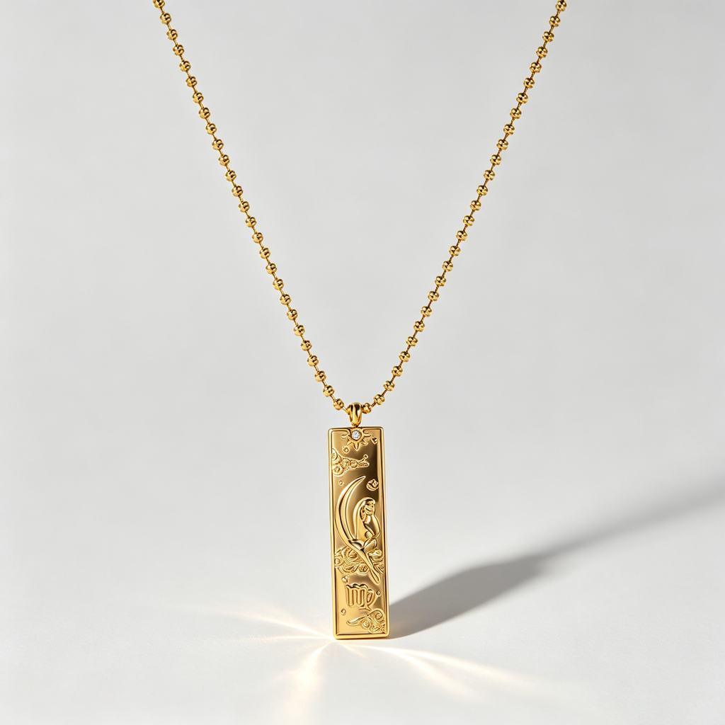 The Zodiac Arcana Tarot Necklace | 18K Gold Plated Cosmic Talisman