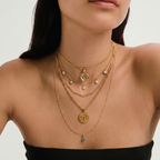 The Cosmic Oracle 4-Piece Layering Set | Colorful Zodiac Constellation Stack