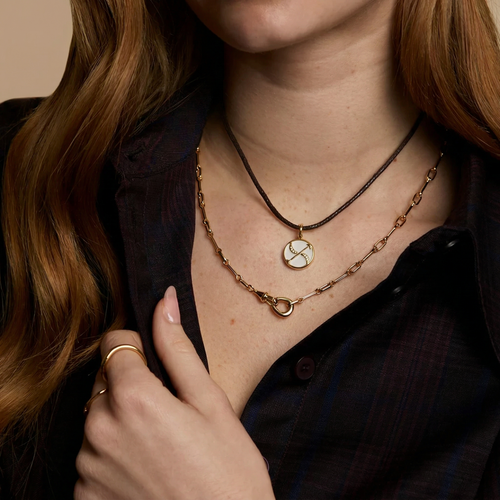The Arcana Enamel Zodiac Medal