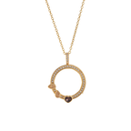 The Memory Vault Openable Locket | 18K Gold Plated Clear Fillable Necklace