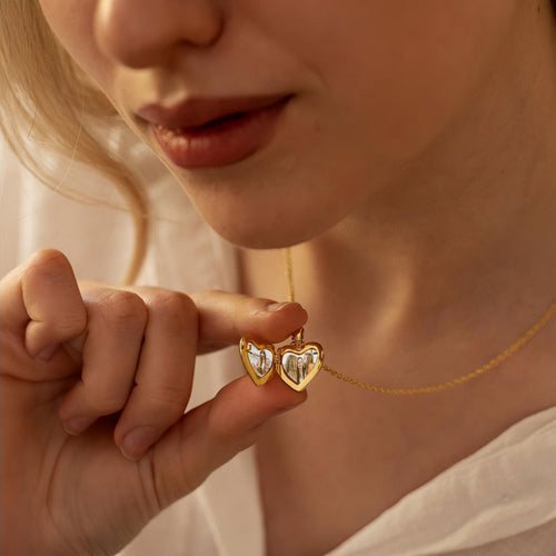 The Vintage Heart Photo Locket