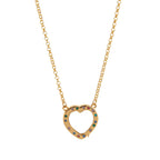 The Memory Vault Openable Locket | 18K Gold Plated Clear Fillable Necklace