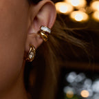 The Celestial Curated Ear Stack | 18K Gold Plated 3-Piece Mix Set
