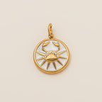 The Arcana Enamel Zodiac Medal