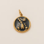 The Arcana Enamel Zodiac Medal