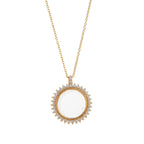 The Memory Vault Openable Locket | 18K Gold Plated Clear Fillable Necklace