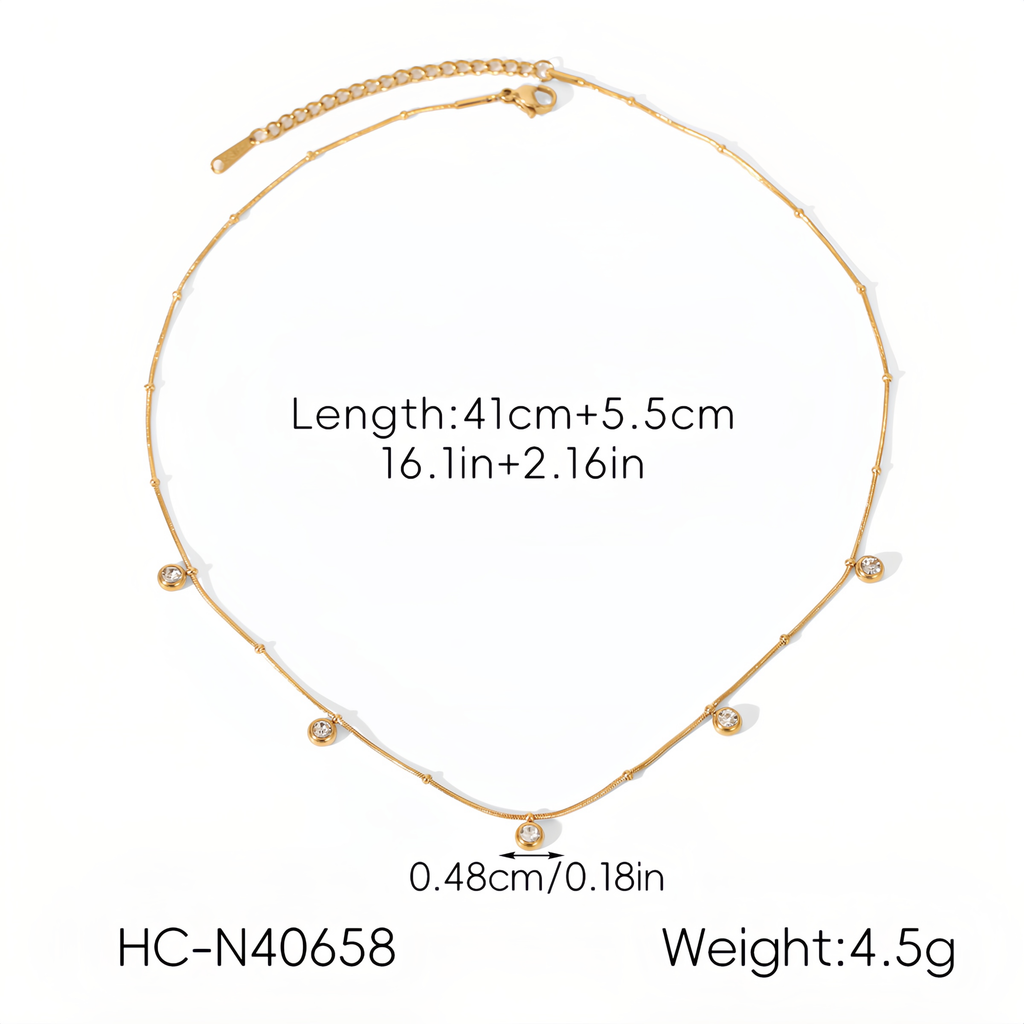 The Cosmic Oracle 4-Piece Layering Set | Colorful Zodiac Constellation Stack