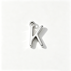 The Bold Serif Alphabet Pendant