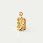Astar Vintage Talisman Pendant Only | 18K Gold Plated PVD Waterproof DIY Charm for Living Clasp