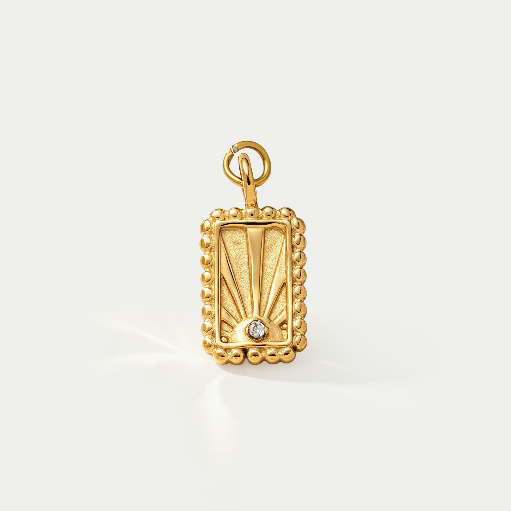 Astar Vintage Talisman Pendant Only | 18K Gold Plated PVD Waterproof DIY Charm for Living Clasp