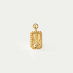 The Solis Sunburst Signet Charm